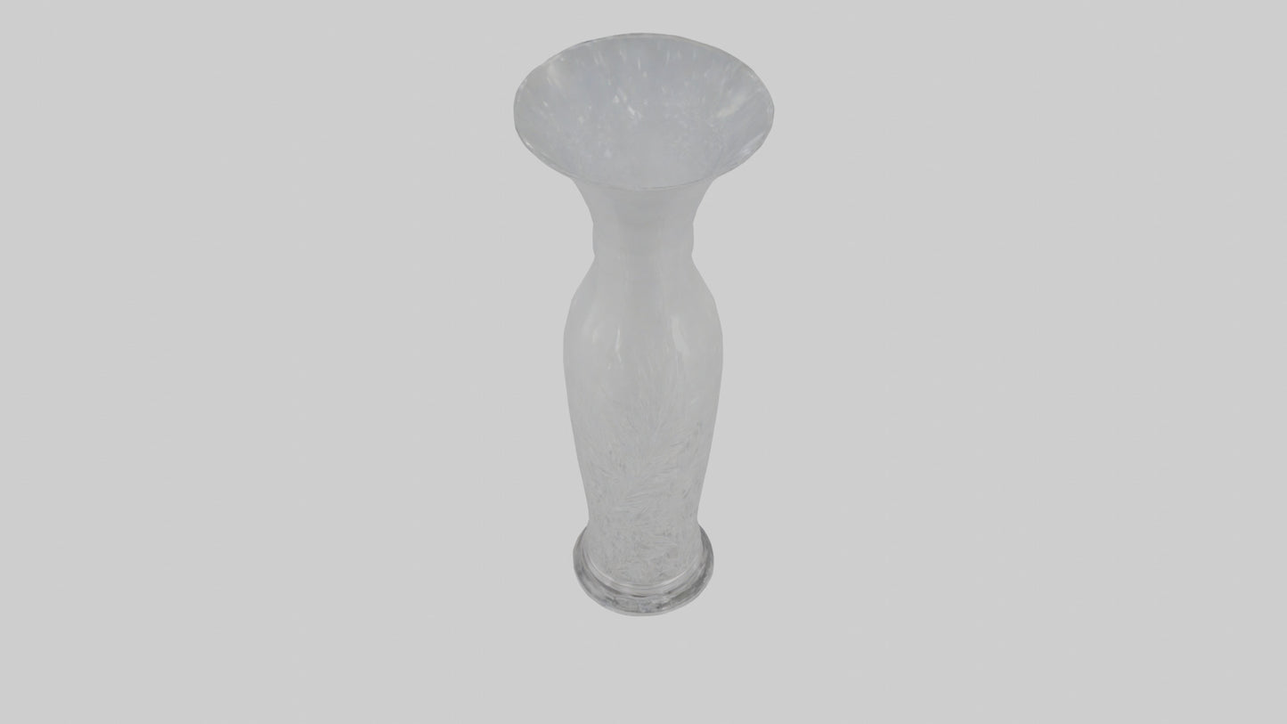 3D model Crystal vase model VR / AR / low-poly