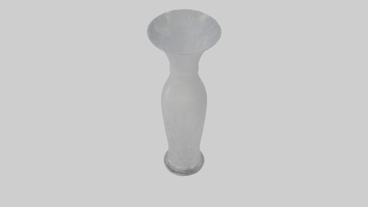3D model Crystal vase model VR / AR / low-poly