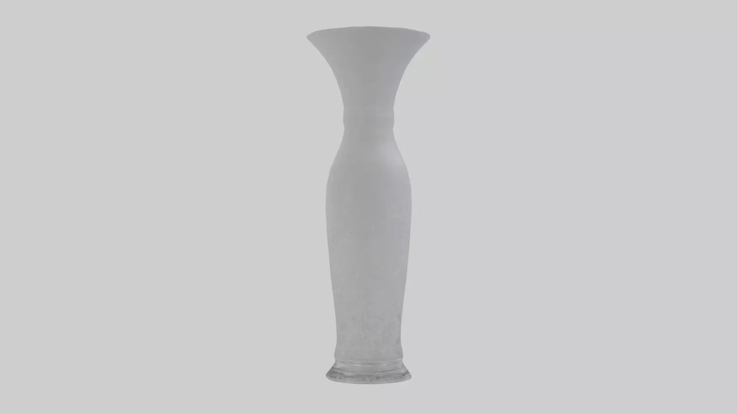 3D model Crystal vase model VR / AR / low-poly