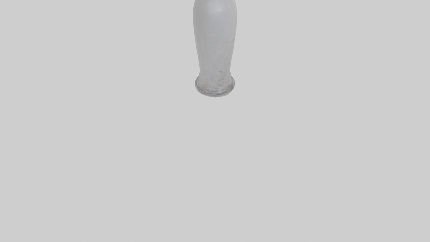 3D model Crystal vase model VR / AR / low-poly
