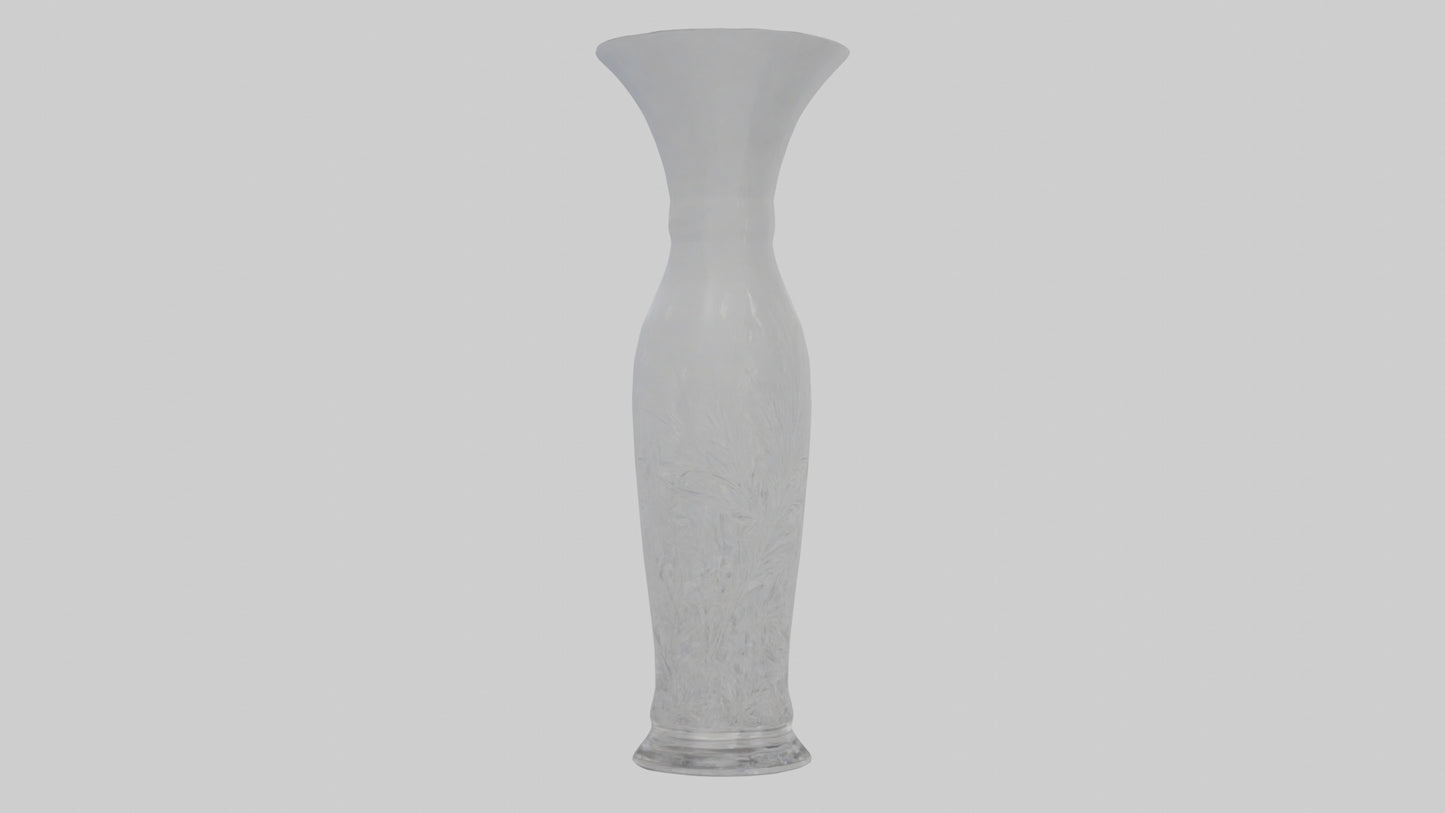 3D model Crystal vase model VR / AR / low-poly
