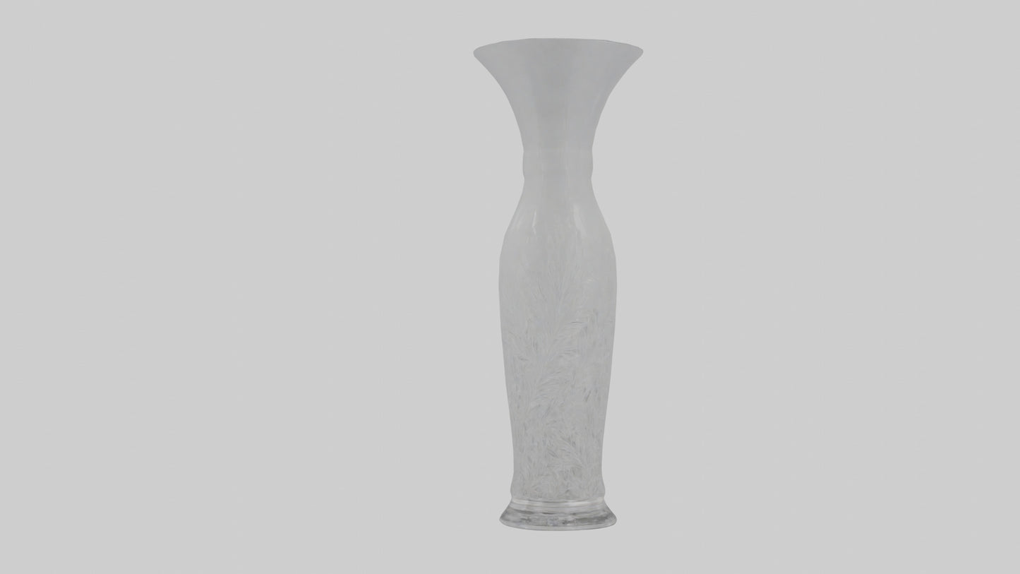 3D model Crystal vase model VR / AR / low-poly