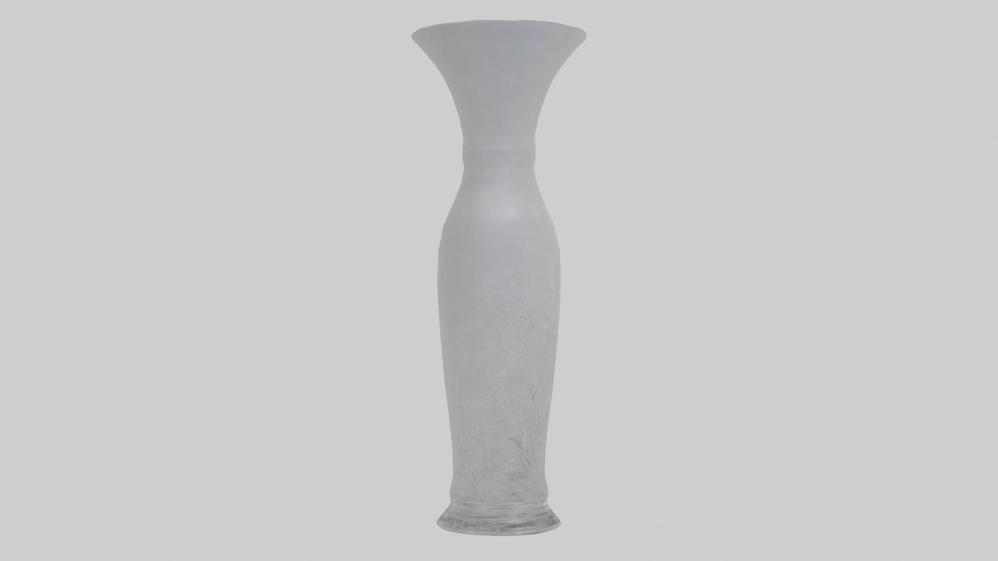3D model Crystal vase model VR / AR / low-poly