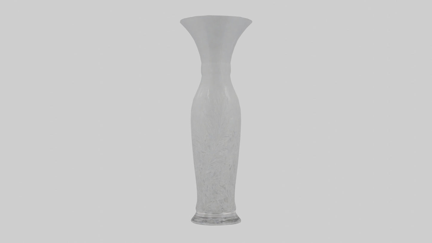 3D model Crystal vase model VR / AR / low-poly