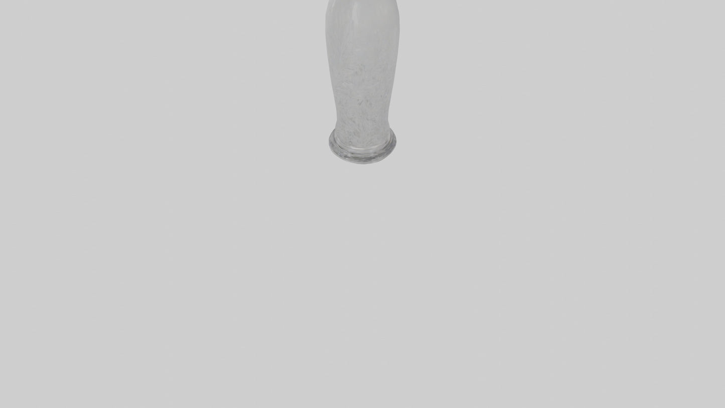3D model Crystal vase model VR / AR / low-poly