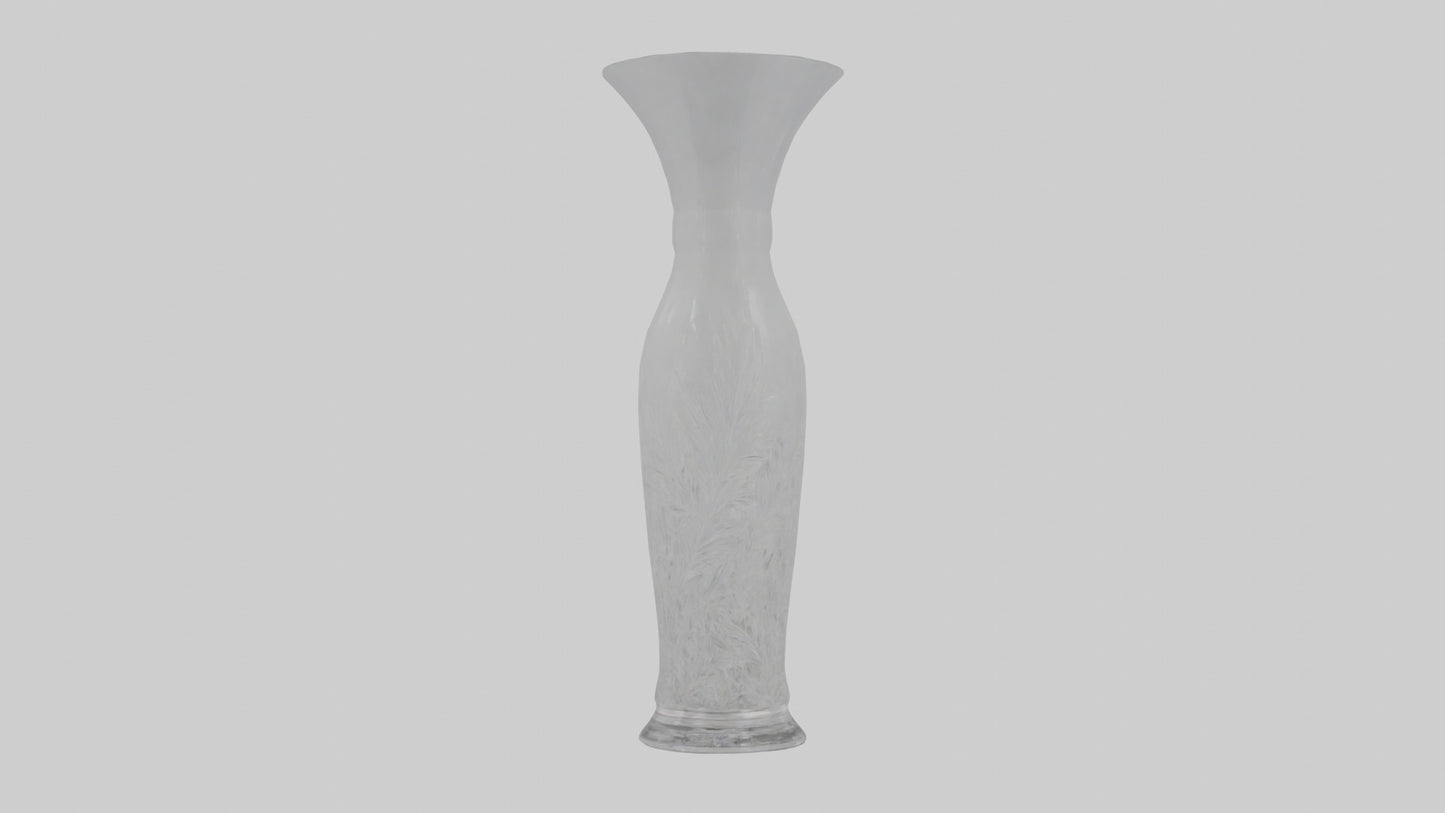3D model Crystal vase model VR / AR / low-poly