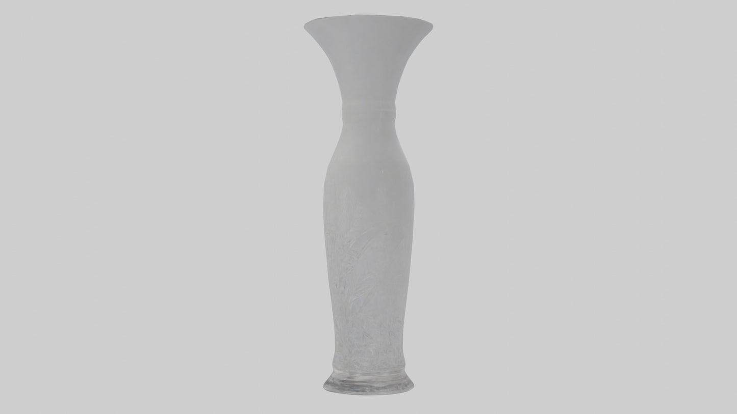 3D model Crystal vase model VR / AR / low-poly