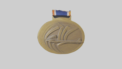 Cultural Achievement Medal model VR / AR / low-poly