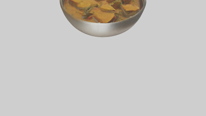 3D model Curry Dish model VR / AR / low-poly