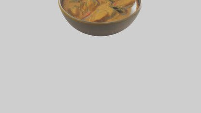 3D model Curry Dish model VR / AR / low-poly