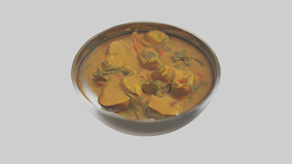 3D model Curry Dish model VR / AR / low-poly