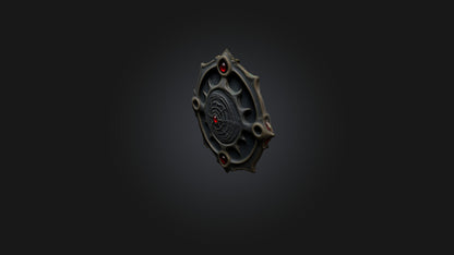 3D model Cursed Amulet VR / AR / low-poly