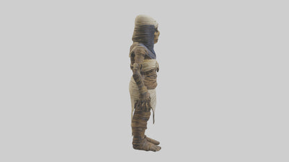Cursed mummy model VR / AR / low-poly