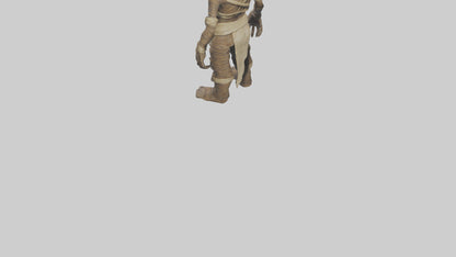 Cursed mummy model VR / AR / low-poly