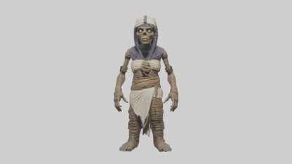 Cursed mummy model VR / AR / low-poly