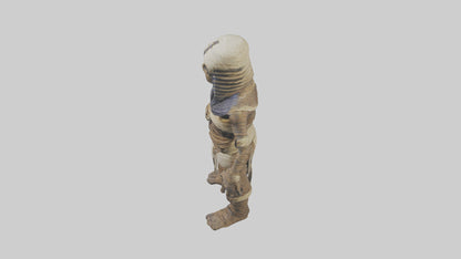 Cursed mummy model VR / AR / low-poly