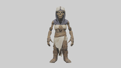 Cursed mummy model VR / AR / low-poly