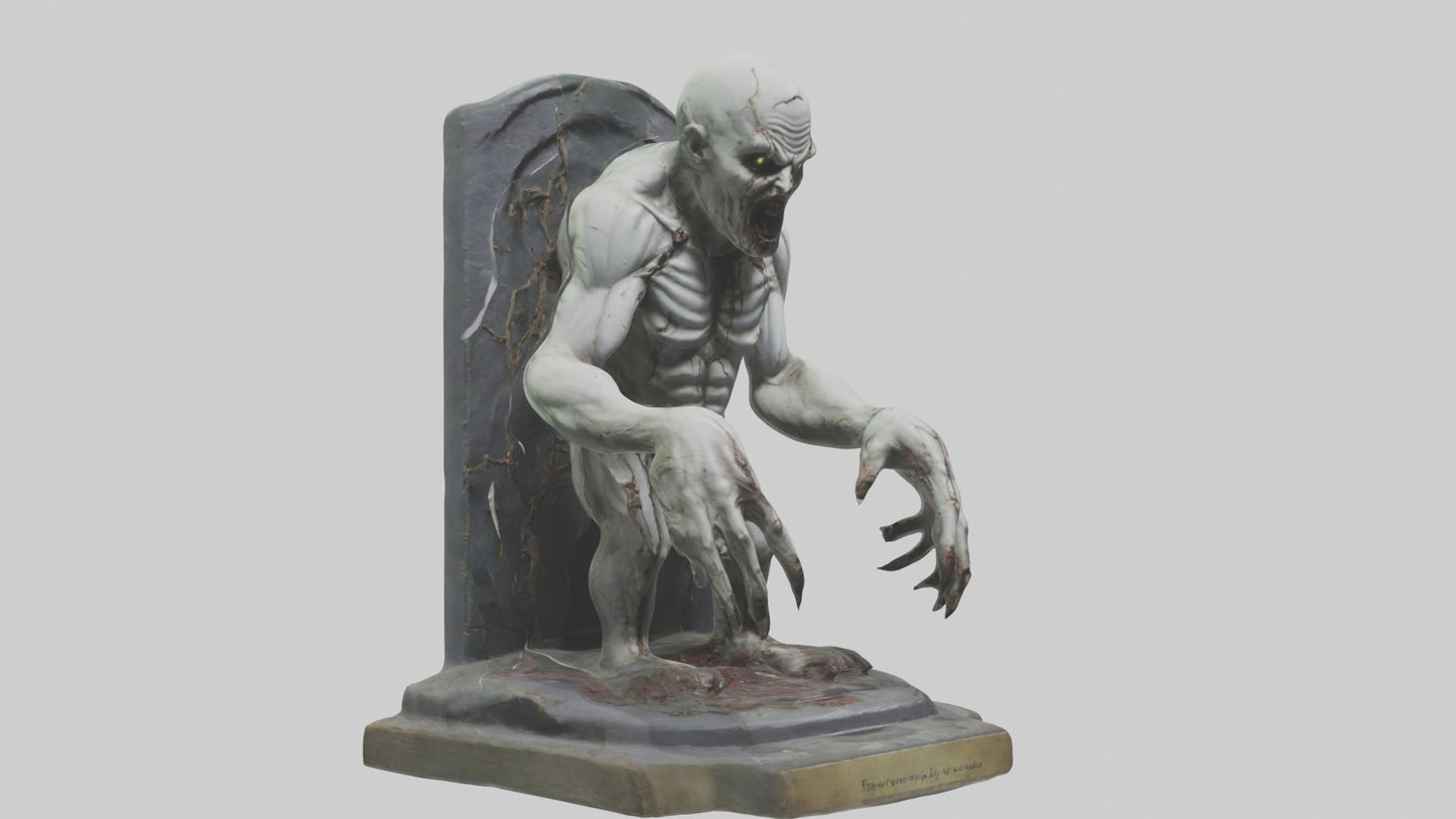 3D model Cursedstatue Model 1 VR / AR / low-poly