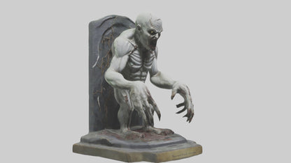 3D model Cursedstatue Model 1 VR / AR / low-poly