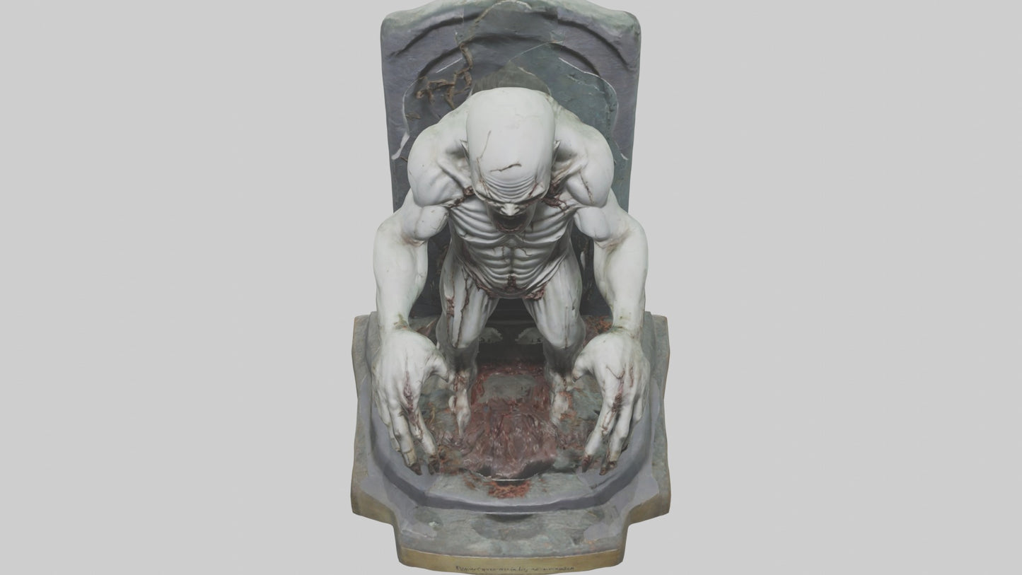 3D model Cursedstatue Model 1 VR / AR / low-poly