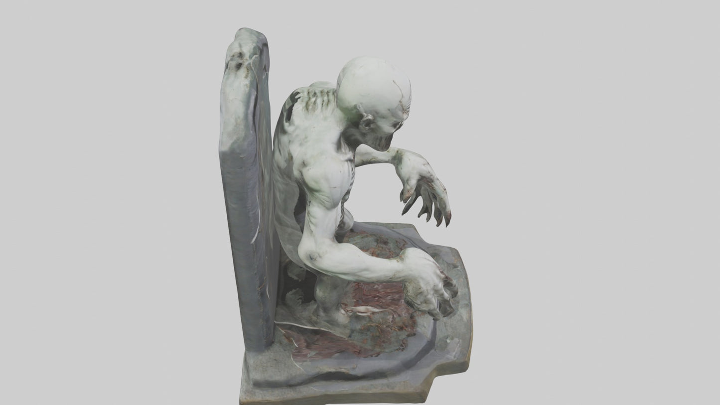 3D model Cursedstatue Model 1 VR / AR / low-poly