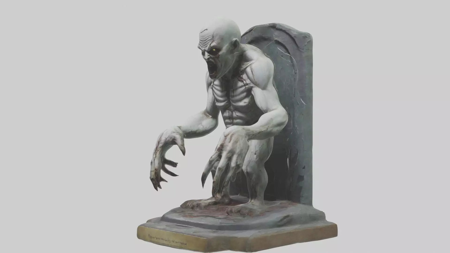3D model Cursedstatue Model 1 VR / AR / low-poly