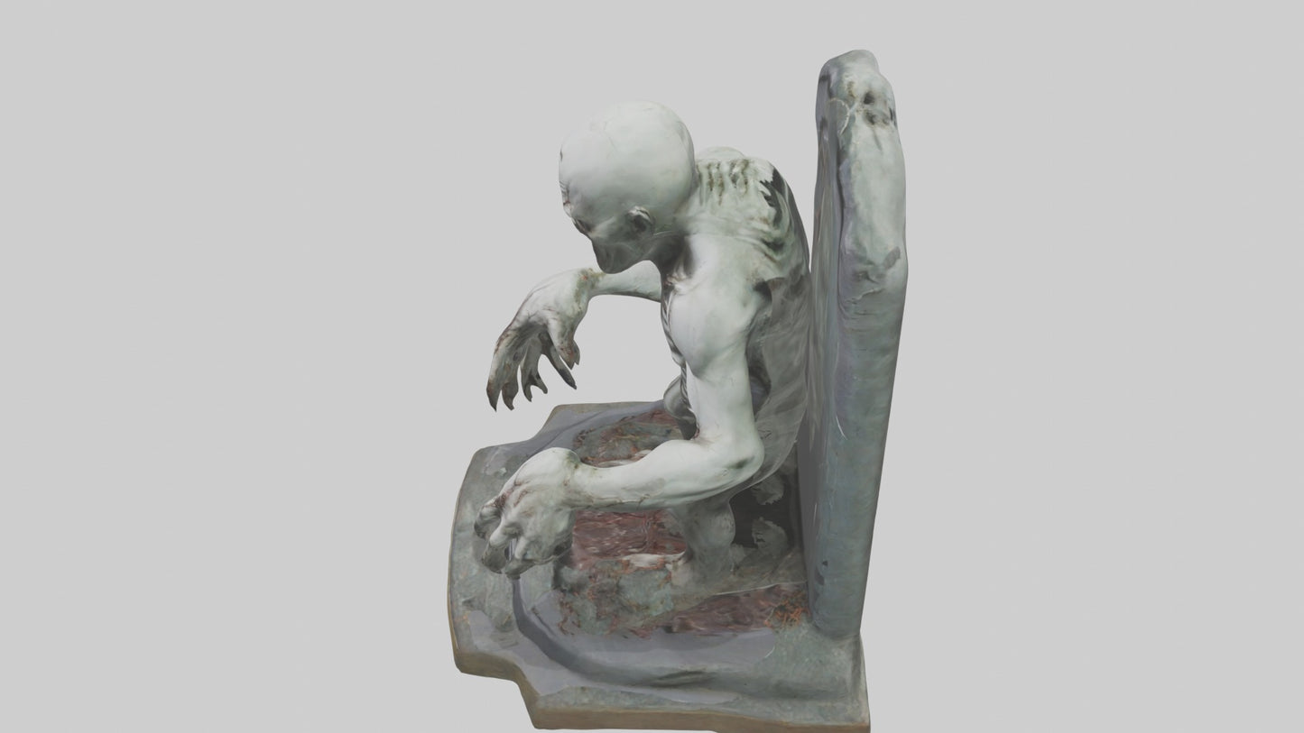 3D model Cursedstatue Model 1 VR / AR / low-poly