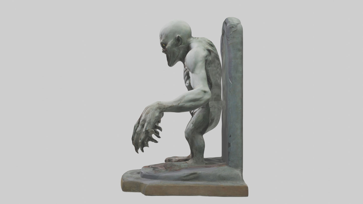 3D model Cursedstatue Model 1 VR / AR / low-poly