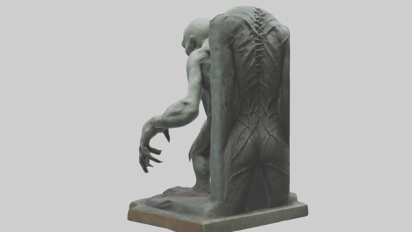 3D model Cursedstatue Model 1 VR / AR / low-poly