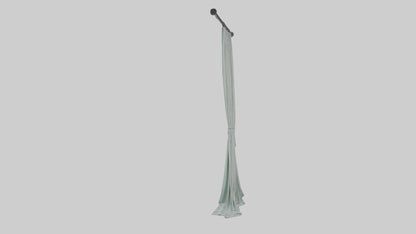 3D model Curtain model VR / AR / low-poly
