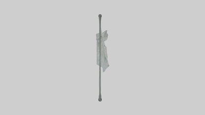 3D model Curtain model VR / AR / low-poly