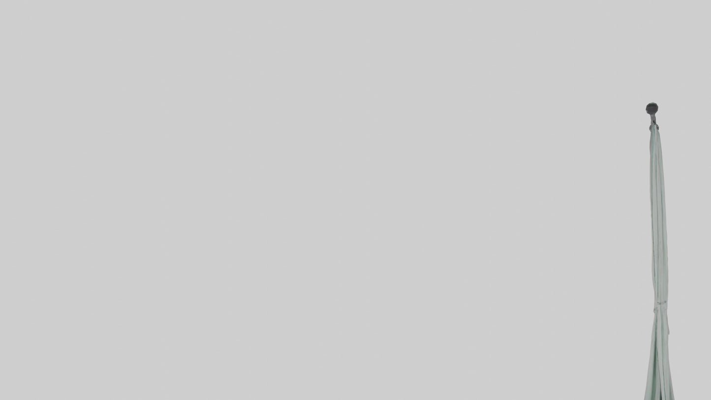 3D model Curtain model VR / AR / low-poly