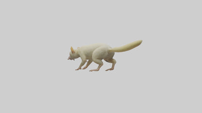 Cuscus climbing model VR / AR / low-poly