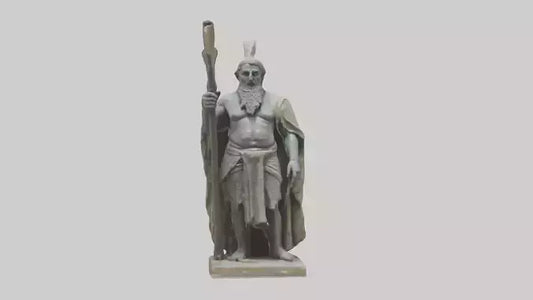 Dagda statue model VR / AR / low-poly