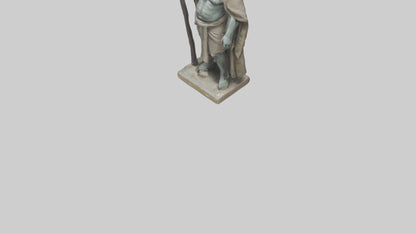 Dagda statue model VR / AR / low-poly