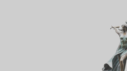 Dancer MidTurn statue model VR / AR / low-poly