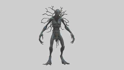 Dark Forest Creature model VR / AR / low-poly