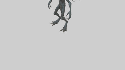 Dark Forest Creature model VR / AR / low-poly