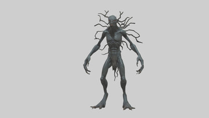 Dark Forest Creature model VR / AR / low-poly