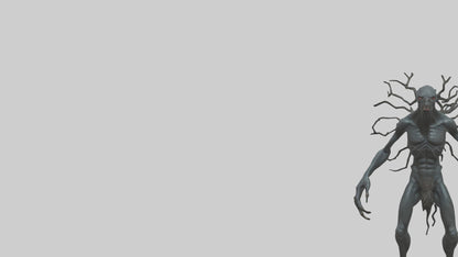 Dark Forest Creature model VR / AR / low-poly