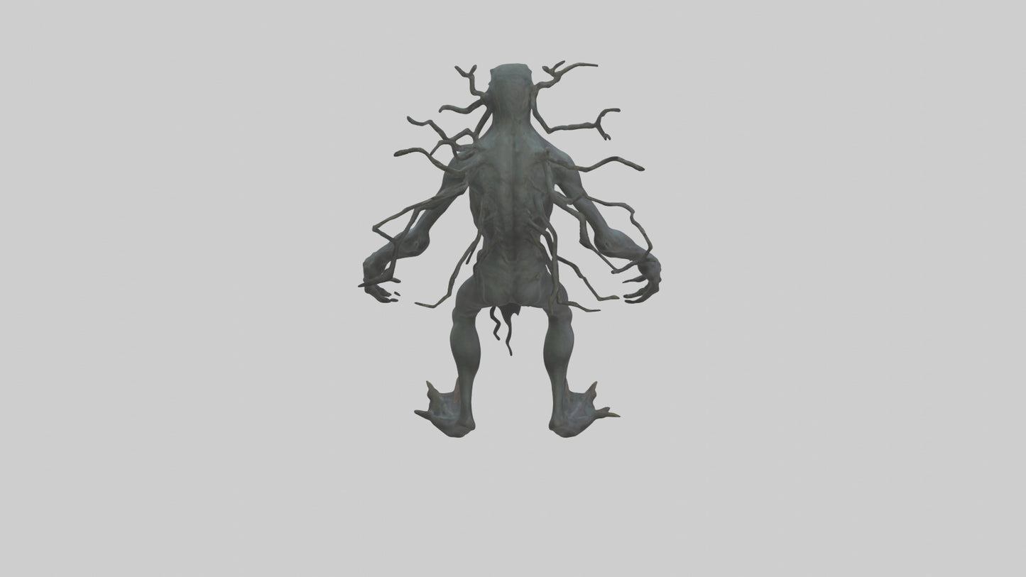 Dark Forest Creature model VR / AR / low-poly