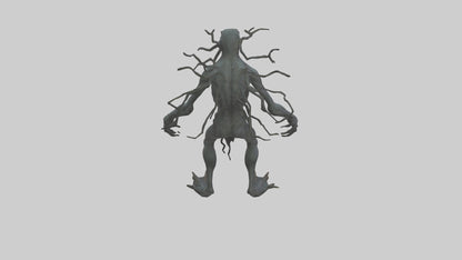 Dark Forest Creature model VR / AR / low-poly