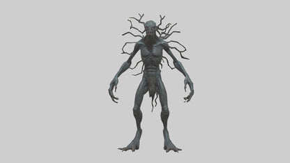 Dark Forest Creature model VR / AR / low-poly