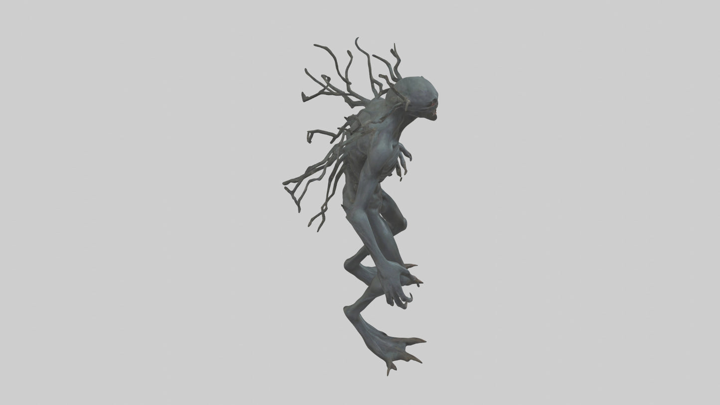 Dark Forest Creature model VR / AR / low-poly