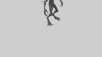 Dark Forest Creature model VR / AR / low-poly