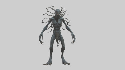 Dark Forest Creature model VR / AR / low-poly