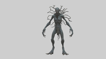 Dark Forest Creature model VR / AR / low-poly