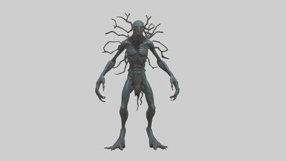 Dark Forest Creature model VR / AR / low-poly