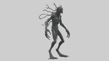 Dark Forest Creature model VR / AR / low-poly