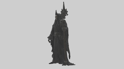 3D model Dark priest model VR / AR / low-poly